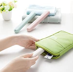 Travel Toothbrush Case - 4 Pack Portable Toothbrush Holders | Durable Plastic Containers for Travel, Camping, Home & School