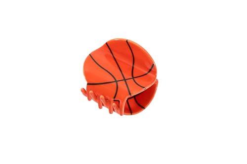 Sports Hair Claw Clips for Women - 4 Piece Game Day Acrylic Accessories