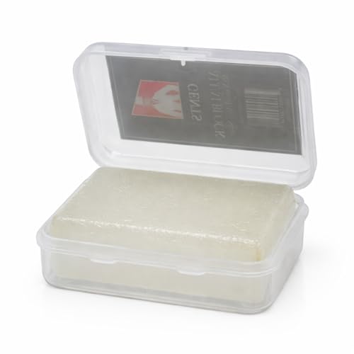Gents Alum Block in Plastic Case | Upgrade Your Shave - Soothing Aftershave Solution for Shaving Razor Burn Relief - Travel Friendly Durable Plastic Case Included (3.5 Ounces Pack of 3)
