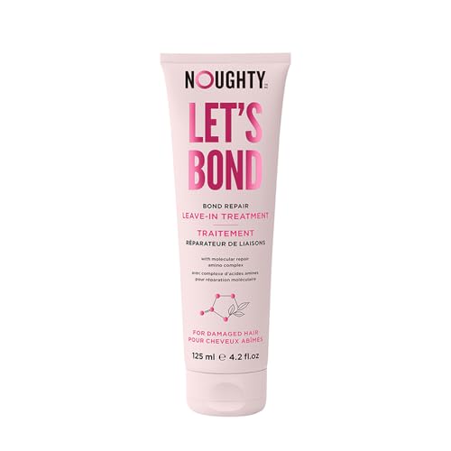 Noughty Let's Bond Builder Leave-In Hair Treatment 4.2 Fl Oz - Damage Repair & Shine