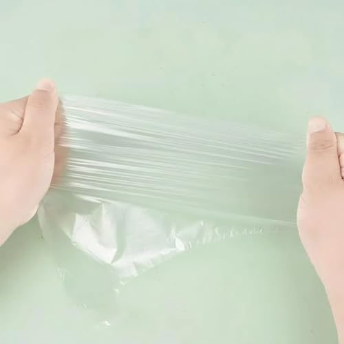 400-Pack Disposable Plastic Foot Covers for Pedicure & Spa Treatments