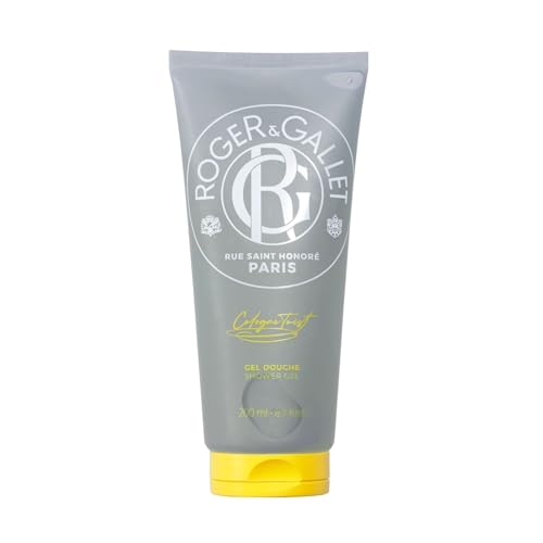 Roger & Gallet Wellbeing Shower Gel 6.6oz Plant-Based Hydrating Body Wash with Aloe Vera