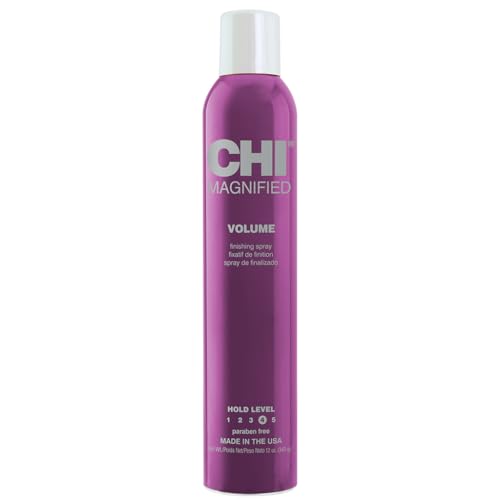 CHI Magnified Volume Finishing Hair Spray, 12 Oz - Boosts Volume & Shine
