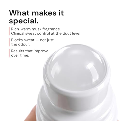 Salvia Sweatgo Clinical Strength Antiperspirant Roll-On for Men - 60ml