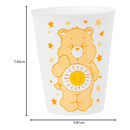 Care Bears Mini Plastic Cup Set - 4 Pack, 1.5oz for Kids