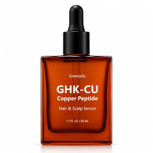 GHK-CU Copper Peptide Hair Serum for Scalp Care - 1.7oz