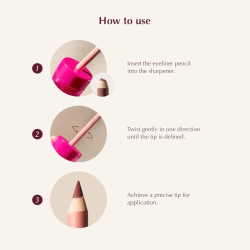 PERSONA Dusk Lip Liner Pencil - Creamy Long-Wear Matte, Sharpenable, Lip Makeup