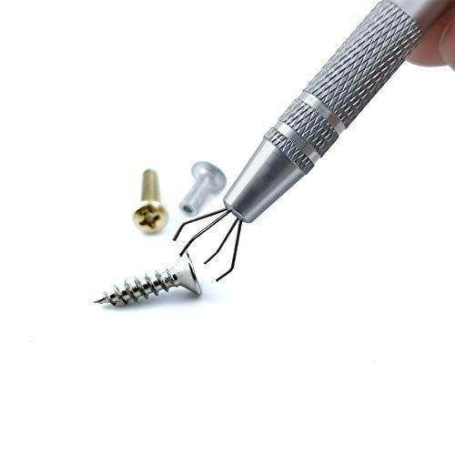 IQIANS 5 PCS Nail Art Claw Manicure Catcher & Pickup Tool for Nail & Electronics Precision