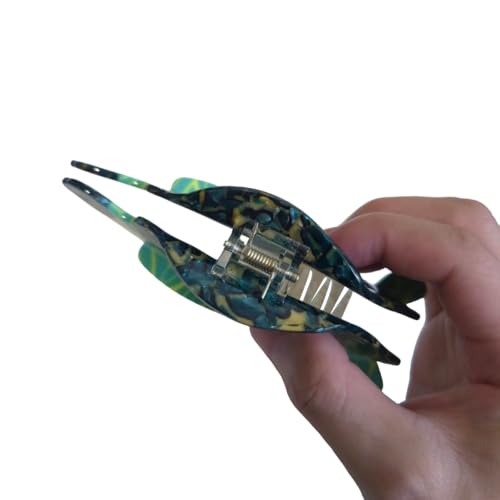 Turtle Cellulose Acetate Claw Clip - Stylish Hair Accessory