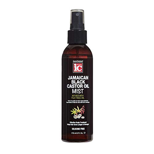 Fantasia Jamaican Black Castor Oil Hair Mist - Strengthening Spray, 6 Oz