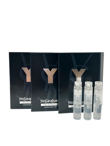 Yves Saint Laurent Y Men EDP Sample Set of 3 - 1.2 ml Vials