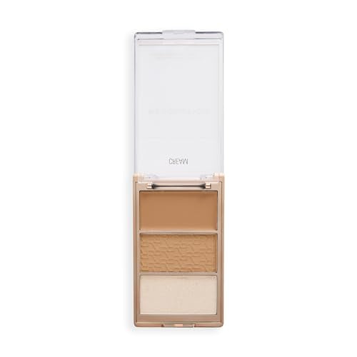 Revolution Bronze Icon Palette - Divine Fair Bronzer Trio with Hyaluronic Acid