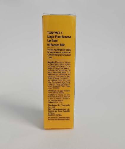 TONYMOLY Mini Fruit Lip Balm Set with Hydrating Shea Butter & Vitamin E