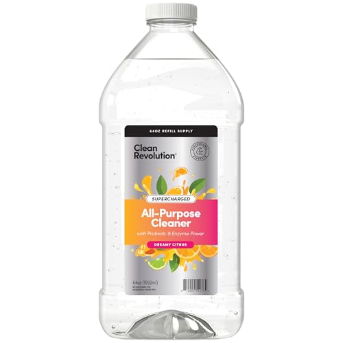 Clean Revolution SuperCharged All-Purpose Cleaner Refill - Dreamy Citrus, 64 Fl oz