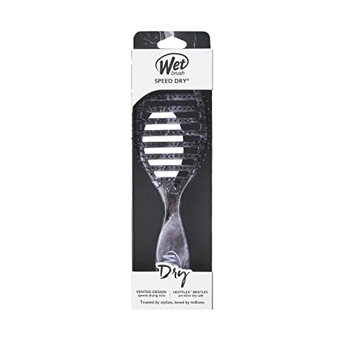Wet Brush Speed Dry Vented Hair Brush - Onyx Metallic Marble