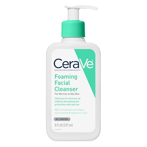 CeraVe Foaming Facial Cleanser for Oily Skin - 8fl oz