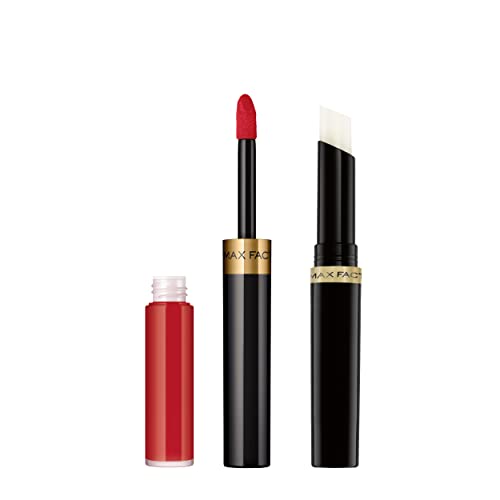 Max Factor Lipfinity Lip Color Kit 120 Hot: Step 1 Color + Step 2 Top Coat