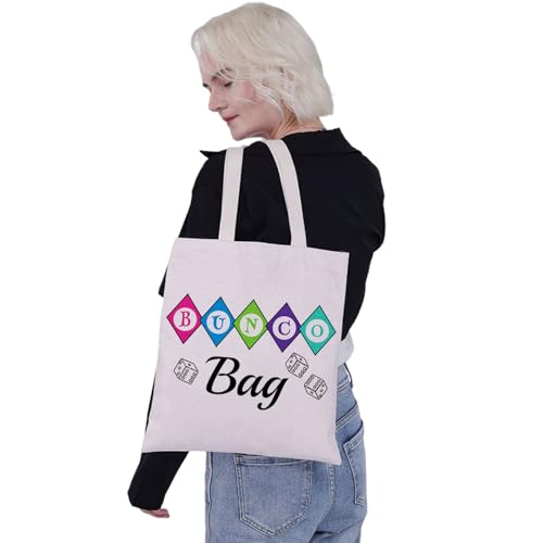 G2TUP Bunco Night Bag with Coffee Variation | Funny Bunco Dice Organizer Pouch
