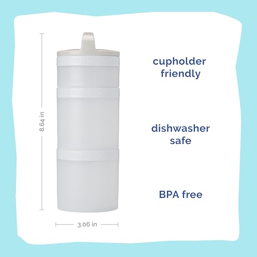 Whiskware Stackable Snack Containers for Kids - 3 Piece Set