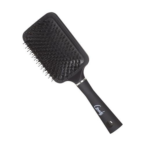 Goody Detangle It Paddle Brush for Thick Hair - Pack of 2, Black