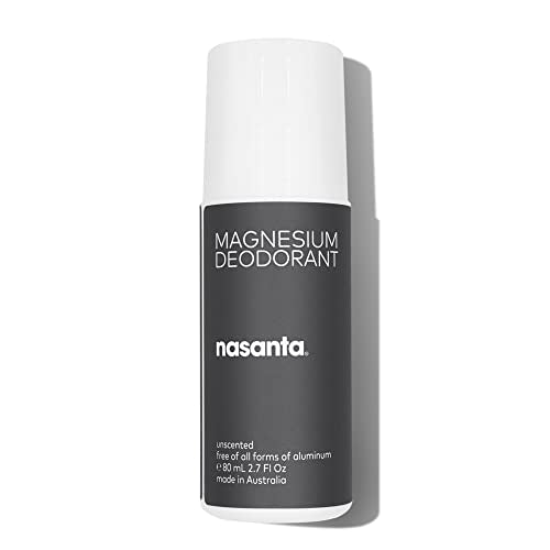 Nasanta Aluminum-Free Magnesium Deodorant for Sensitive Skin, 2.7 Fl Oz