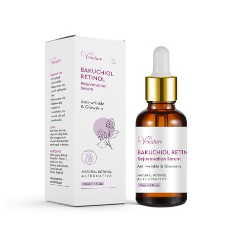 Venature Bakuchiol Retinol Rejuvenation Serum for Wrinkles & Fine Lines