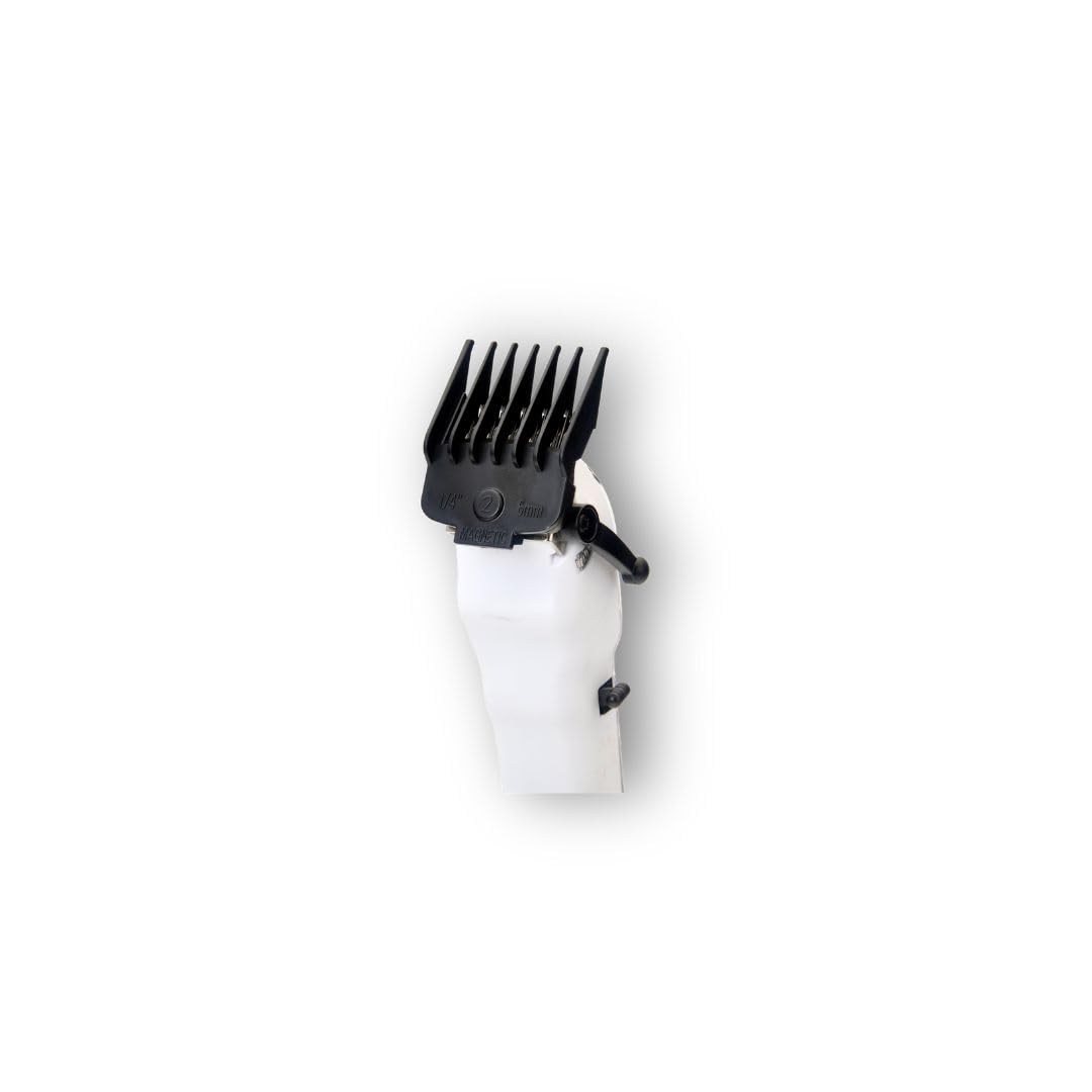 Professional Hair Cutting Combs - TPOB SLIME Guards for Precision Styling | 6 Lengths, Black