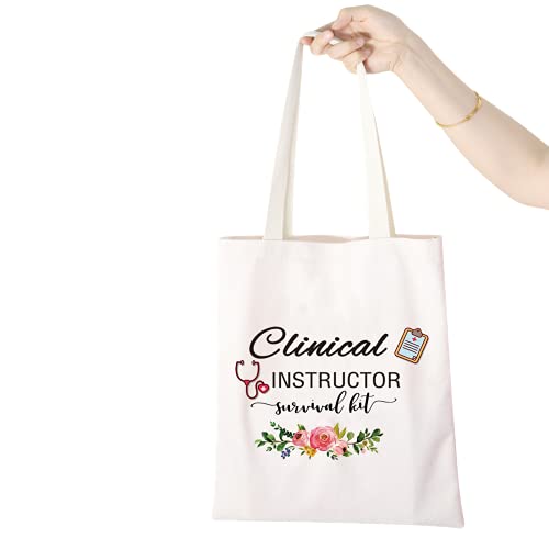 Clinical Instructor Tote Bag - Funny Makeup & Cosmetics Organizer