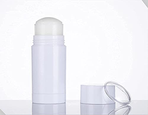 10 Pack 30ml Refillable Plastic Deodorant Containers for DIY Lip Balm