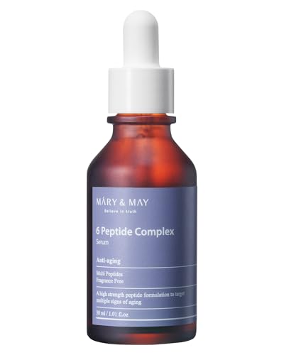 Mary&May 6 Peptide Complex Serum 1.01 fl. oz - Anti-Aging, Fragrance-Free