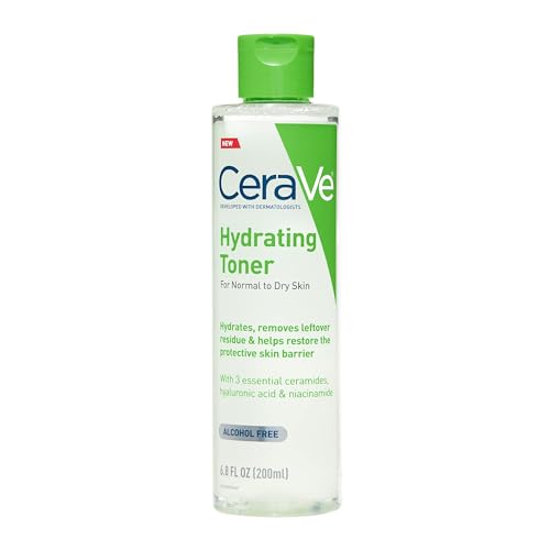 CeraVe Hydrating Toner with Hyaluronic Acid & Niacinamide 6.8 Fl Oz