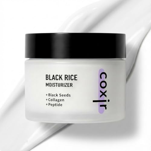 Coxir Black Rice Moisturizer Cream with Niacinamide & Peptides - 1.69 fl. oz
