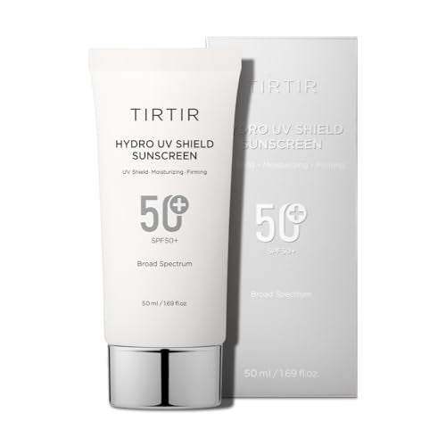 TIRTIR Hydro UV Shield Sunscreen SPF 50+ Face Sun Protection 1.69 Fl Oz