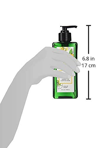 Via Mercato Liquid Soap - Shea Butter Enriched, 12 oz Waterlily & Sandalwood