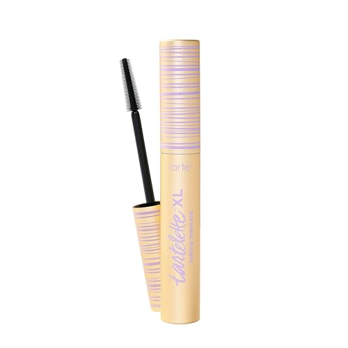 tarte tartelette XL tubing mascara ? Lash Extensions in a Tube with Peptide, Extra-Bold Buildable Lifted Length & Volume, Smudge-Proof Longwear, Easy-to-Remove, Vegan & Cruelty-Free