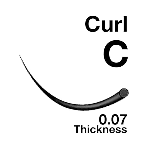 EMILYSTORES Easy Fan Eyelash Extensions, 0.07mm C Curl 15mm Volume Lashes