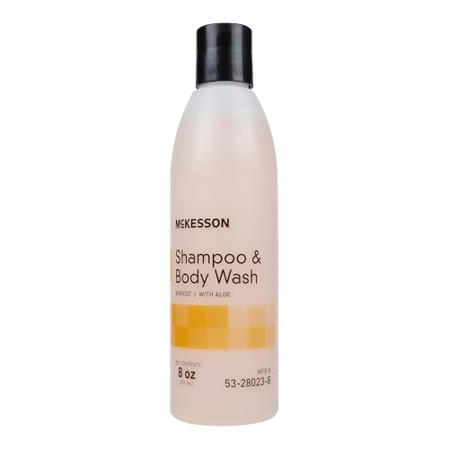 McKesson Aloe & Apricot Scent Body Wash & Shampoo 8 oz - Pack of 1