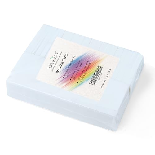 Waxkiss 200 Count Non-Woven Wax Strips Large 100 + 800 Small for Body & Face
