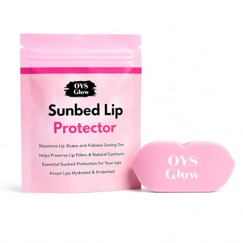 OYS GLOW UV Protective Lip Cover for Tanning Sessions