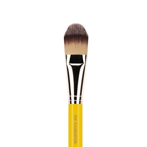 Bdellium Tools 948 Foundation Brush - Soft Vegan Fibers, 7.5"