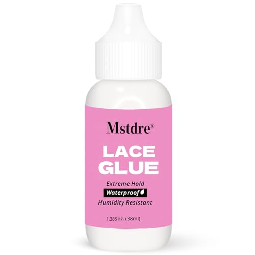 Strong Lace Wig Glue - Non-Toxic, Invisible Bond, 1.285 oz