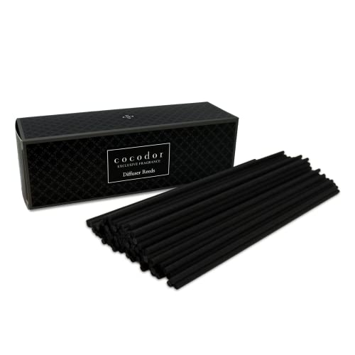 Cocod'or Black Fiber Reed Sticks - 100pcs for Home Fragrance