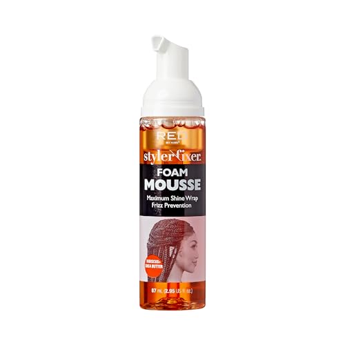Red by Kiss Foaming Mousse - Travel Size, Frizz Control & Shine