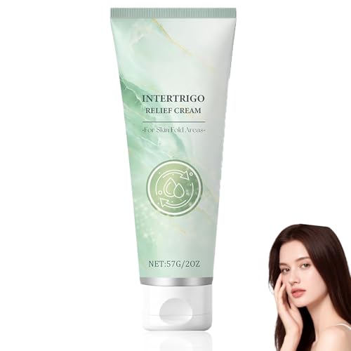 Intertrigo Cream: Skin Fold Barrier Protection with Zinc Oxide, 2 oz