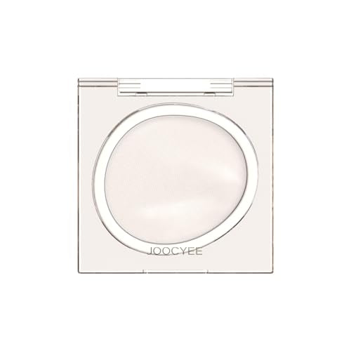 Joocyee Single Eyeshadow, High Adherence White Matte Eyeshadow Smooth
