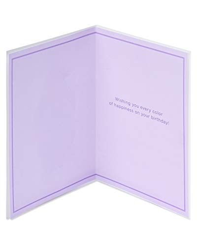 Papyrus Birthday Card by Judith Leiber - Colorful Ice Cream Design