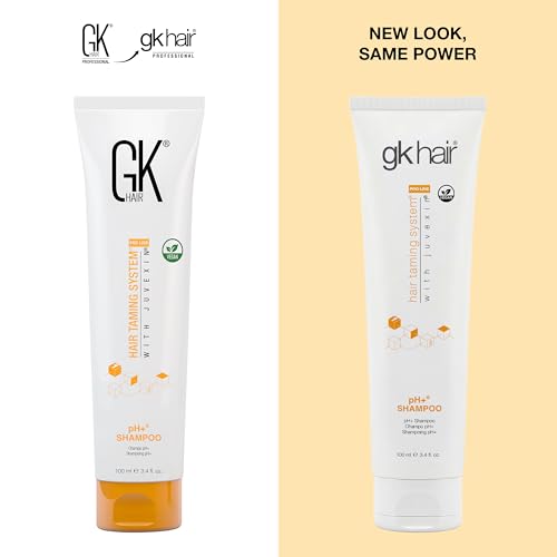 GK HAIR pH+ Clarifying Shampoo 3.4 Oz - Deep Clean for Oily Hair