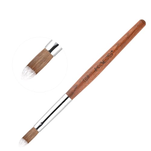 KADS 16# Kolinsky Nail Brush – Oval Crimped Handle for Acrylic Nails