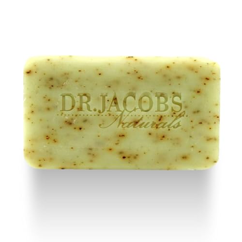 Dr. Jacobs Naturals Exfoliating Castile Bar Soap - Minty Cucumber Mojito, 5 oz