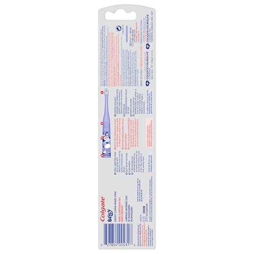 Colgate Kids Battery Powered Toothbrush - Bluey, Extra Soft Bristles, 2 Pack